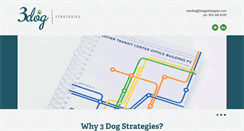 Desktop Screenshot of 3dogstrategies.com